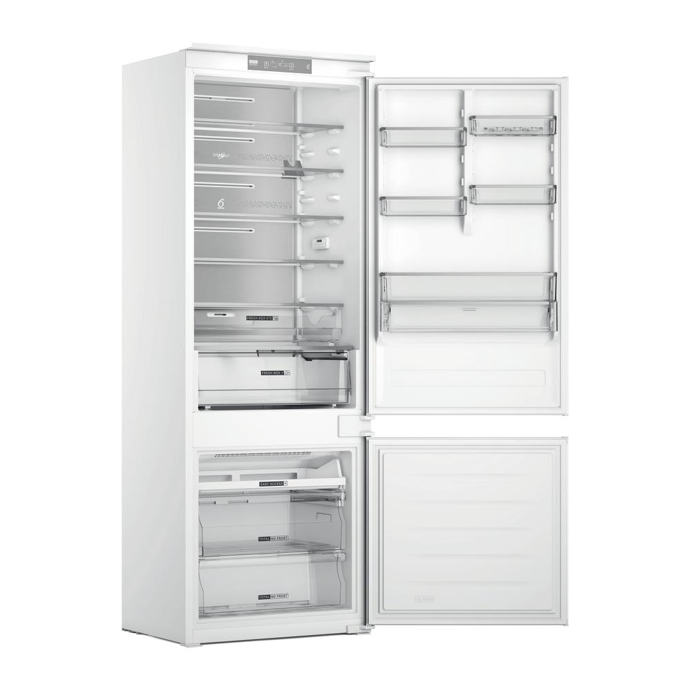 Frigorífico combi integrable Whirlpool WHSP70T121, 194 x 69 x 55 cm, No Frost, clase E, blanco